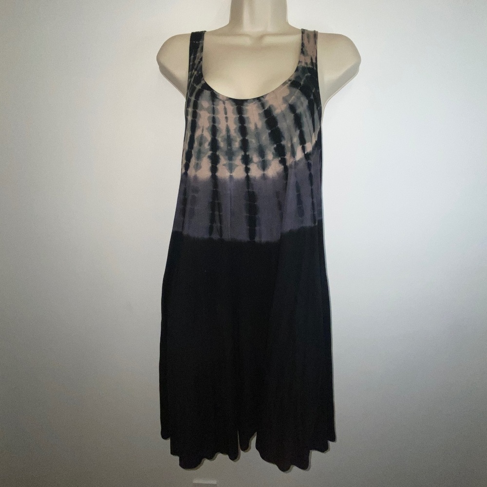 Marina Luna tank dress tie dye
